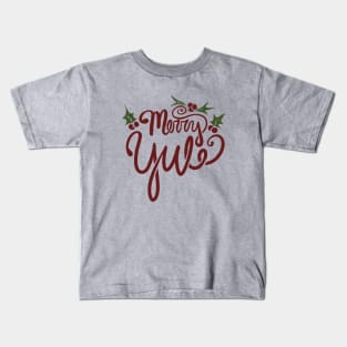 Merry Yule Kids T-Shirt